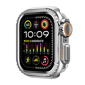 Ốp Case Hợp Kim Zinc cho Apple Watch Series 10 Size 42mm / 46mm - Hàng Chính Hãng