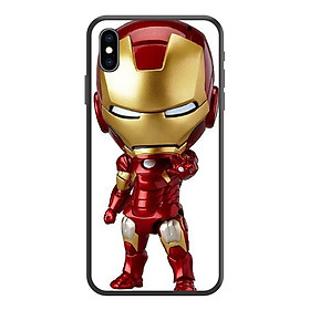 Ốp lưng điện thoại Iphone XS Max in hình Chibi Ifninity War - Cậu Bé Siêu Nhân Mẫu 10