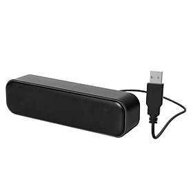 Portable Mini Speaker USB Powered Laptop Soundbar Subwoofer Music Player