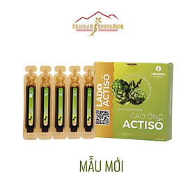 Cao ống Atiso Ladophar mát gan giải độc - Combo 2 hộp x 10 ống x 10ml