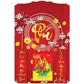 Lịch Gỗ Treo Tường Laminate 2021 Phúc (40 Cm x 60 Cm)