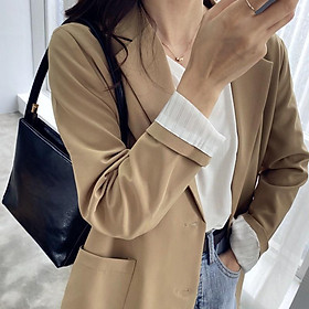 ÁO KHOÁC VEST NỮ BLAZER FORM DÀI