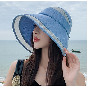 Mũ rộng vành chống nắng chống tia UV mới, nón nữ phong cách Hàn