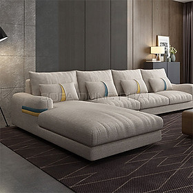 Sofa Vải Phong Cách Hiện Đại Phối Màu Trang Nhã DP-SV12