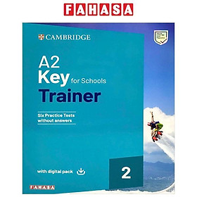 Sách ngoại văn: A2 KEY For Schools - Trainer 2 Without Answers