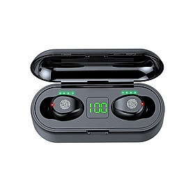Mua Tai nghe Bluetooth True Wireless AMOI F9 V5.0 - Hàng chính hãng - Nút cảm ứng đèn LED