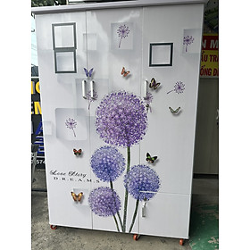 Mua Tủ áo 3D 2 ổ khoá Tundo hiện đại giá rẻ