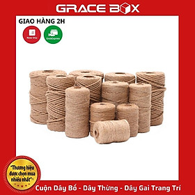 Mua CUỘN 150m- Size 1 5li 1 5mm DÂY THỪNG - DÂY ĐAY  DAY CÓI TRANG TRÍ  TREO ẢNH - QUẤN LỌ HOA. GÓI QUÀ