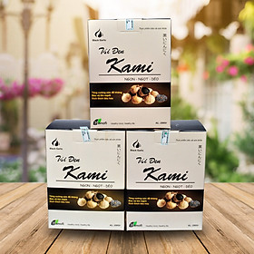 Combo 3 hộp Tỏi đen cô đơn Kami 250g nguyên vỏ
