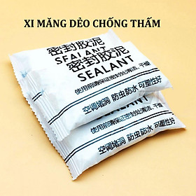 Combo 10 Gói Xi Măng Dẻo Chống Thấm Bịt Tường, Đất Sét Tự Khô Bịt Lỗ, Giảm Tiếng Ồn, Chống Thấm Tường