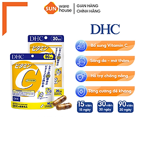 Viên Uống Bổ Sung Vitamin C DHC Vitamin C Hard Capsule Tăng Sức Đề Kháng