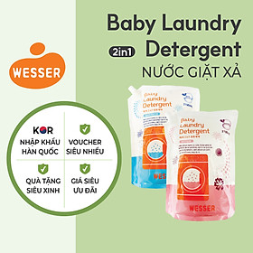 Nước giặt xả wesser 2in1 - 2100ml