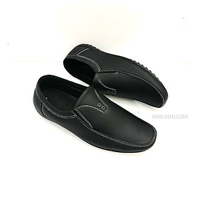Giày lười nam mẫu mới..kiểu dáng đẹp..da mềm..mã GM11..size từ 39-43..màu đen..đế khâu sẵn rất chắc chắn