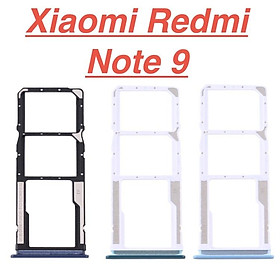 Mua Khay Đựng Sim Cho Xiaomi Redmi Note 9 Khay Chứa Thẻ Nhớ Ổ Sim Linh Kiện Thay Thế