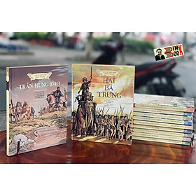 Combo bộ lịch sử việt nam bằng tranh – bìa cứng - in màu toàn bộ - nxb trẻ -