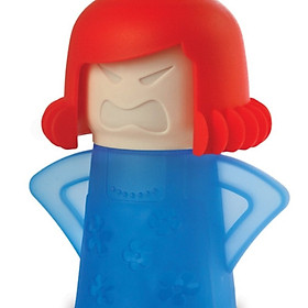 Búp bê angry mama phun hơi nước vệ sinh lò vi sóng