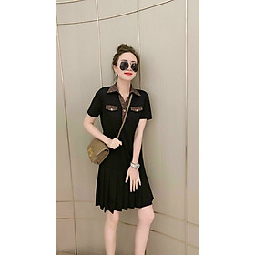 ĐẦM SUÔNG THUN HỌA TIẾT SIÊU ĐẸP
