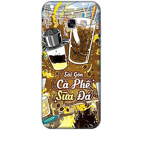 Ốp lưng dành cho điện thoại  SAMSUNG GALAXY A3 2017 Hình Sài Gòn Cafe Sữa Đá - Hàng chính hãng