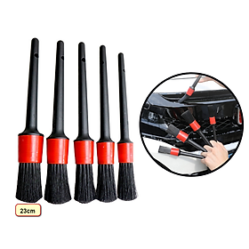Bộ 5 Chổi Vệ Sinh Đa Năng, Cọ Quét Vệ Sinh Khe Hở Nội Thất Xe