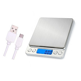 Mua Cân tiểu ly điện tử cân nhà bếp i200 sạc bằng USB độ chính xác cao cân điện tử