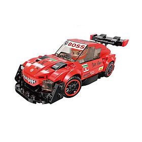 Đồ chơi lắp ráp Qman 4201-2 - Xe đua tốc độ Red Light GT-07