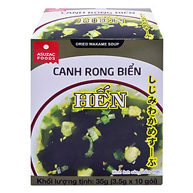 Canh Rong Biển Hến Asuzac (35g)