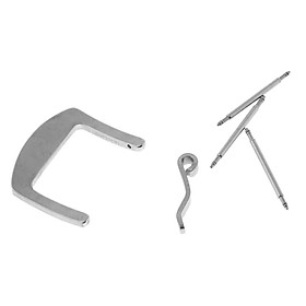 Stainless Steel Pin Buckle Fasten  Clasp Replacement