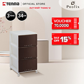 Mua Tủ Nhựa Ngăn Kéo Đa Năng 3 Ngăn TENMA  Profix 3403