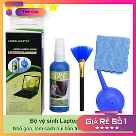 Mua BỘ VỆ SINH LAPTOP 4 MÓN - Dung dịch làm sạch