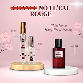 Tinh dầu nước hoa dạng xịt 5ml 10ml Ch.a.n.e.l No 1 L'eau Rouge (mùi nữ)