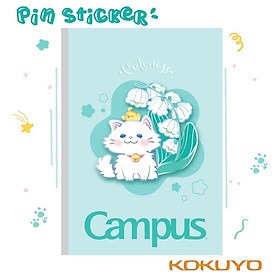 ---️️️---Vở Kẻ Ngang Campus Pin Sticker 120 trang---️️️---