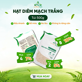 Hạt diêm mạch (quinoa) trắng Sức Khỏe Xanh - Nhập khẩu Tây Ban Nha chính hãng