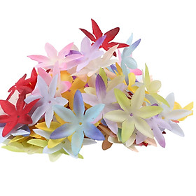 500 Pieces Artificial Silk Flower Petals Fake Petal Vase Fillers 5cm Scatter Petals for Scrapbooking Valentine Day Decoration