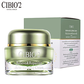 Kem trị mụn Cibio2 CB2 chống lại mụn trứng cá và vết sẹo lõm giúp dưỡng ẩm làm sạch dầu và mụn đầu đen