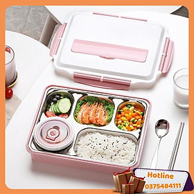 Mua Hộp Đựng Cơm Văn Phòng 5 Ngăn Inox 304 Giữ Nhiệt - Hàng Loại 1