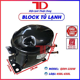 Mua Block Tủ Lạnh QD91 220W từ 450L đến 650L