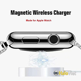Mua Cáp sạc không dây cho đồng hồ Apple Watch Magnetic cao cấp series 9 8 7 6 5 4 3 2 1  SE  Ultra  SE / Ultra 2 dài 1m