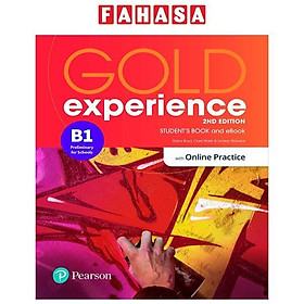 Gold Experience 2nd Edition B1 Student's Book And eBook With Online Practice