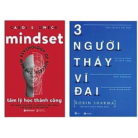 Hình ảnh Combo 2Q: Mindset - Tâm Lý Học Thành Công + Ba Người Thầy Vĩ Đại