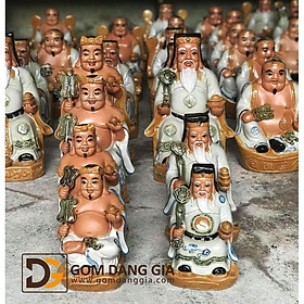 Mua Bộ thần tài  ông địa gốm sứ Bát Tràng S2