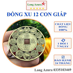 Mua Đồng xu 12 con giáp  đồng xu phong thủy  tiền xu  tài lộc  may mắn