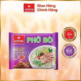 Thùng 30 Phở Bò VIFON  (65g / Gói)