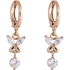 Bông Tai Thanh Lịch Nữ Mạ Vàng 18K