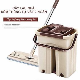Mua BỘ LAU NHÀ 2 NGĂN TỰ VẮT MYSUTA ( SIZE LỚN 35 x 23 x 39 cm