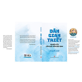 Dân gian triết – Nghiên cứu văn xuôi Trần Bảo Định