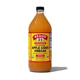 Dấm táo BRAGG Hữu cơ Nhập khẩu USA chai 946ml