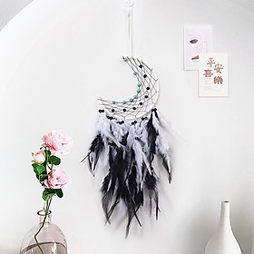Mua Bùa bắt giấc mơ  dreamcatcher   chuông gió trang trí gắn lông vũ trang trí ( full màu )