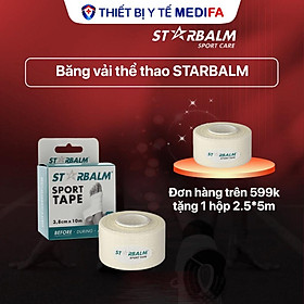 Băng vải thể thao Starbalm, bảo vệ và hỗ trợ khớp, 100% lụa nhân tạo, SX tại Hà Lan, nhiều kích thước