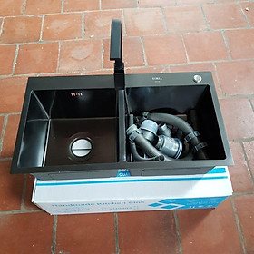 Mua chậu rửa bát đĩa nano kích thước 8245 như hình ảnh