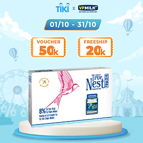 Tổ Yến Nguyên Chất Chưng Gừng VPMilk True Nest - Không Đường Gift set 6 lọ